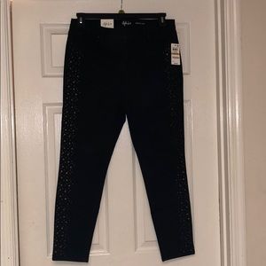 Style & Co Skinny Fit Black Jeans